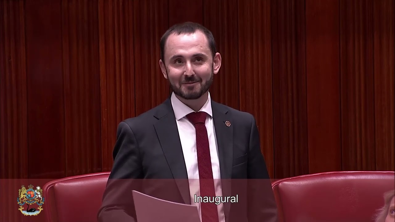 Hon Andrew O'Donnell MLC - Inaugural Speech on 22 May 2025