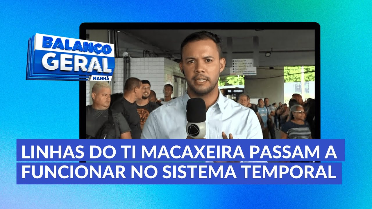 Duas linhas do Terminal Integrado da Macaxeira passam a funcionar no sistema temporal