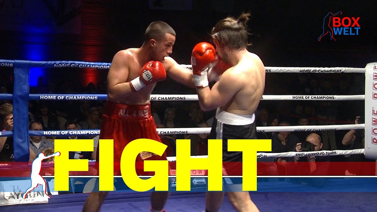 James Kraft vs Philipp Kolodziej - 8 rounds light heavyweight - 13.04.2019 - Hansehalle Lübeck