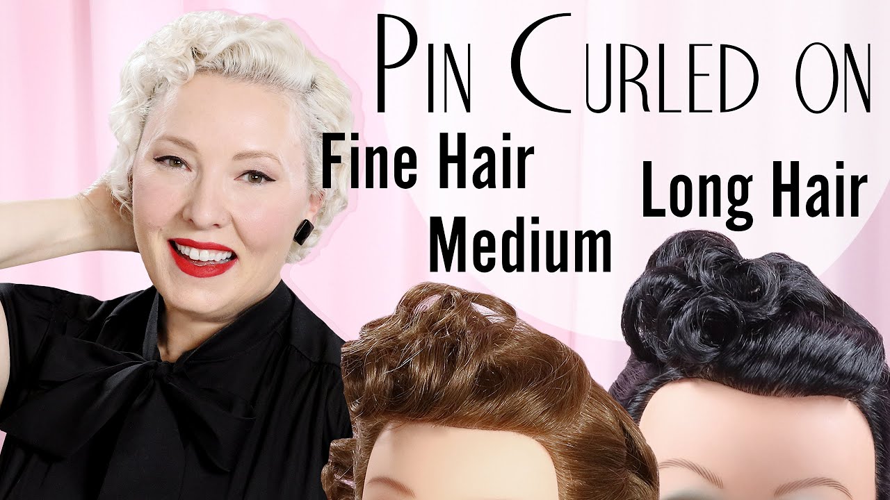 Vintage Pin Curl Wave // LOOKS the Same, NOT created *equally*