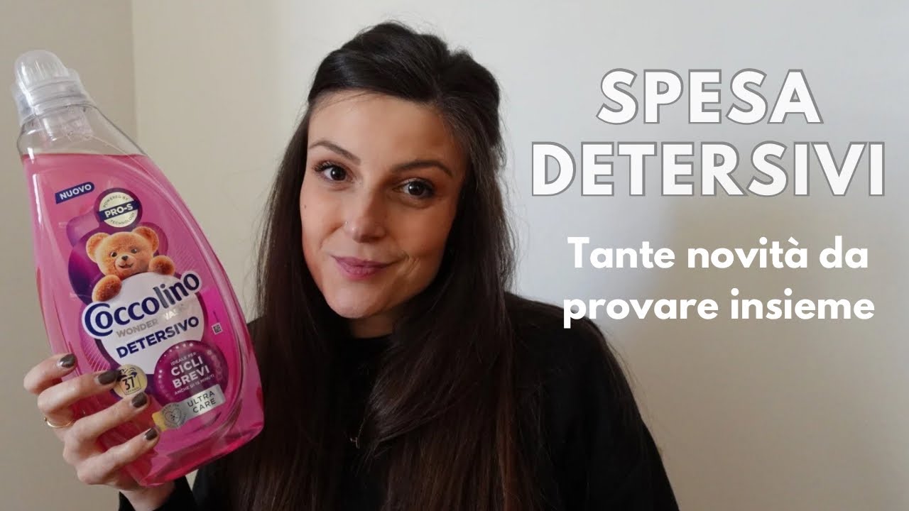 SPESA DETERSIVI:tante novità da provare insieme🧼