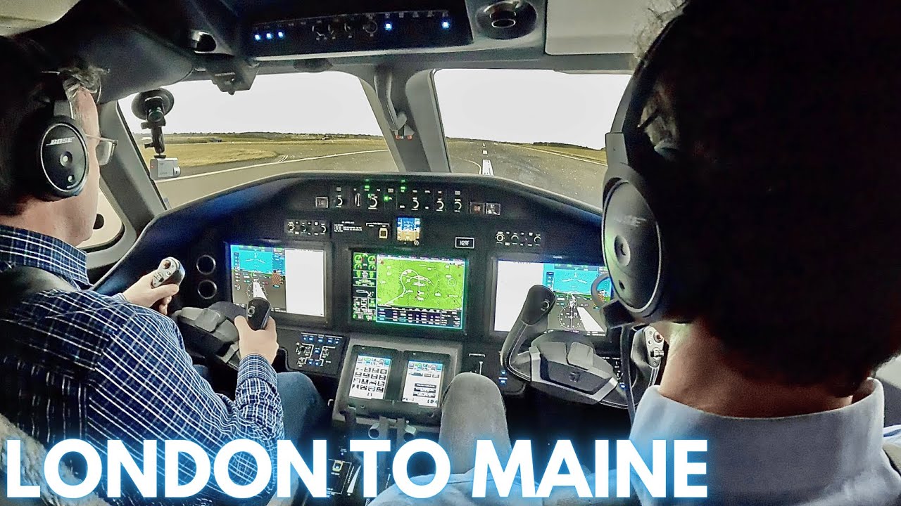 4 Days 7000 Miles 18hrs Of Flying UK To USA In A Private Jet!