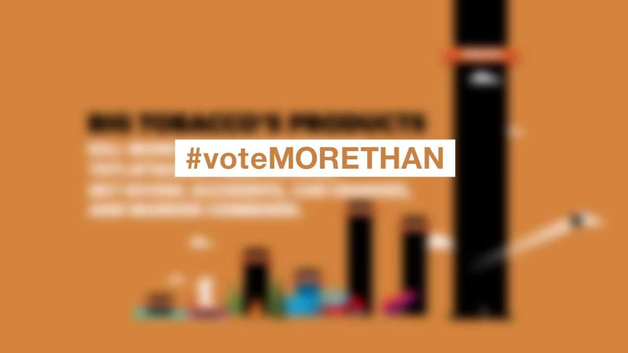 ugly truth: #voteMORETHAN