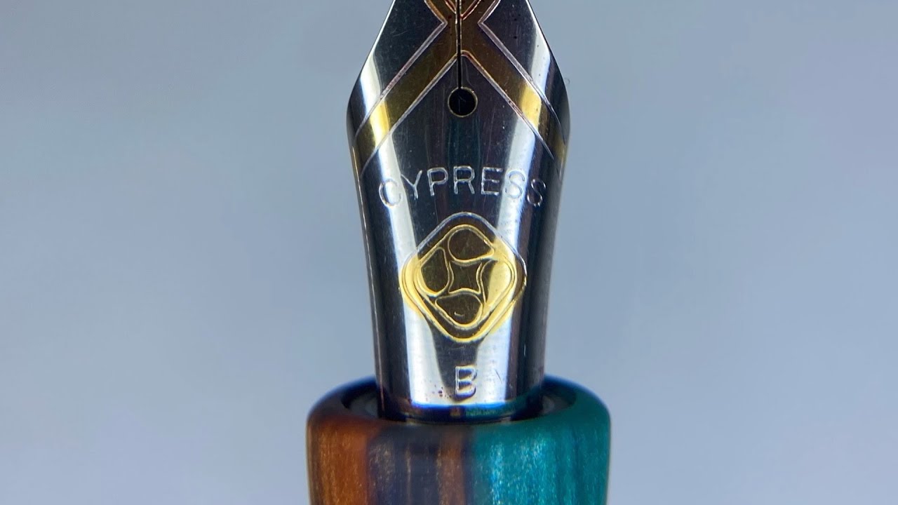 Cypress Steel Nib Comparison.