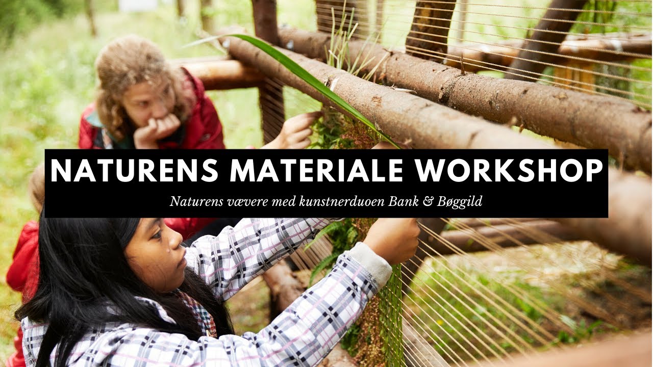 Naturens materialer - workshop i Deep Forest Art Land