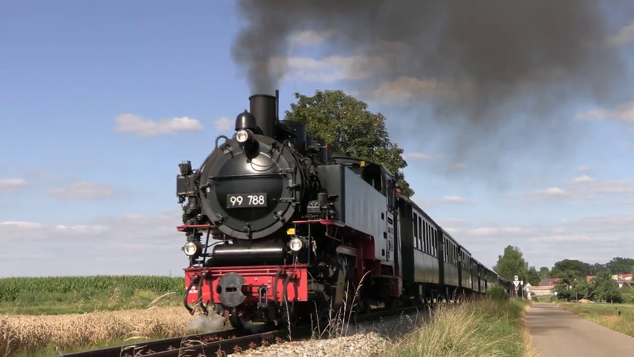 Bulle 99 788 lautstark beim Öchsle | Schmalspurbahn in Württemberg (4K)