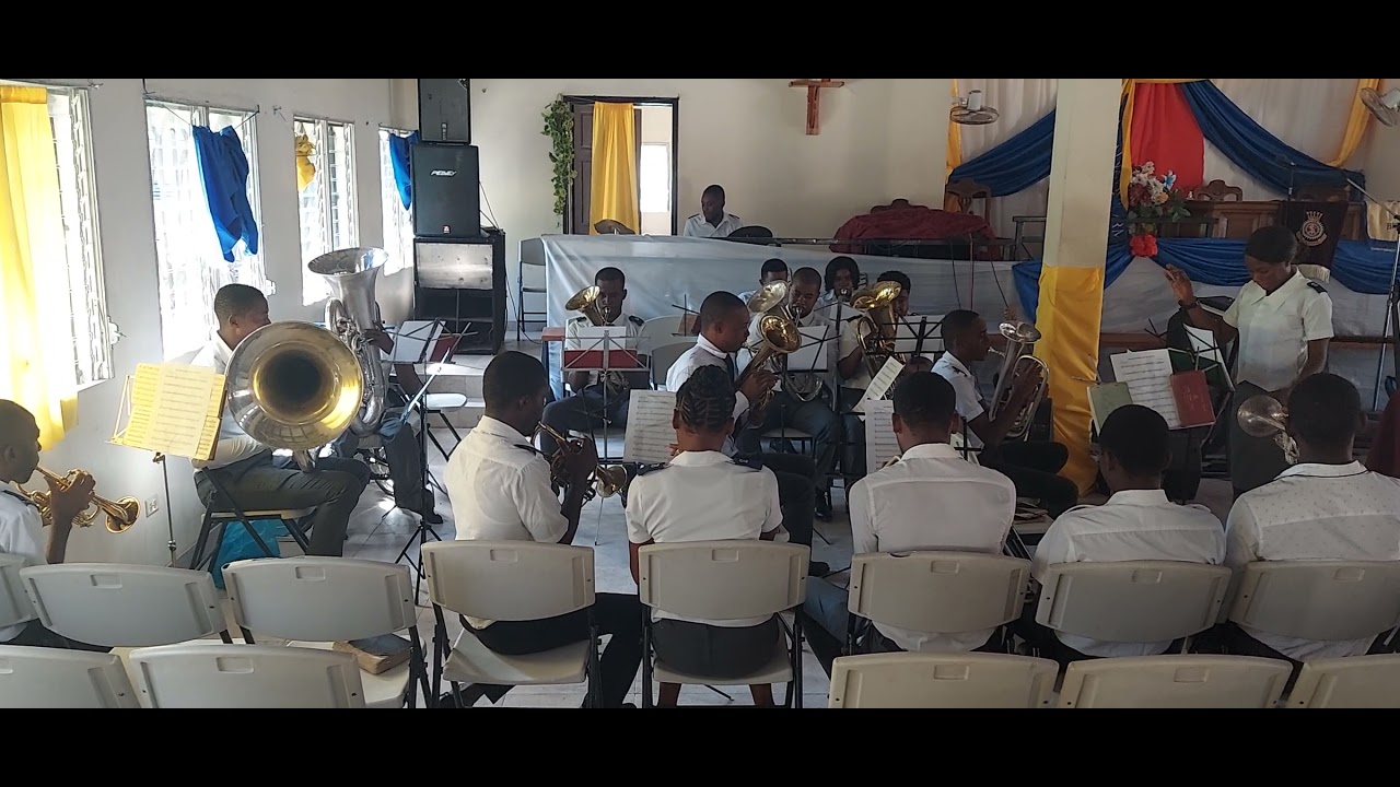 Righteousness Peace and Joy , Par la Fanfare de l'Armée du Salut de Fond-des-Negres