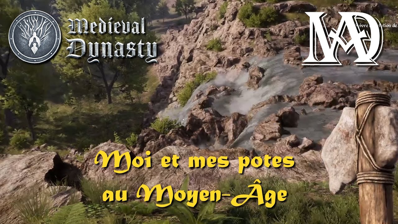 Medieval Dynasty - MOI ET MES POTES AU MOYEN-ÂGE - VLOG #s2e01 feat. @jemrey2 @Malain