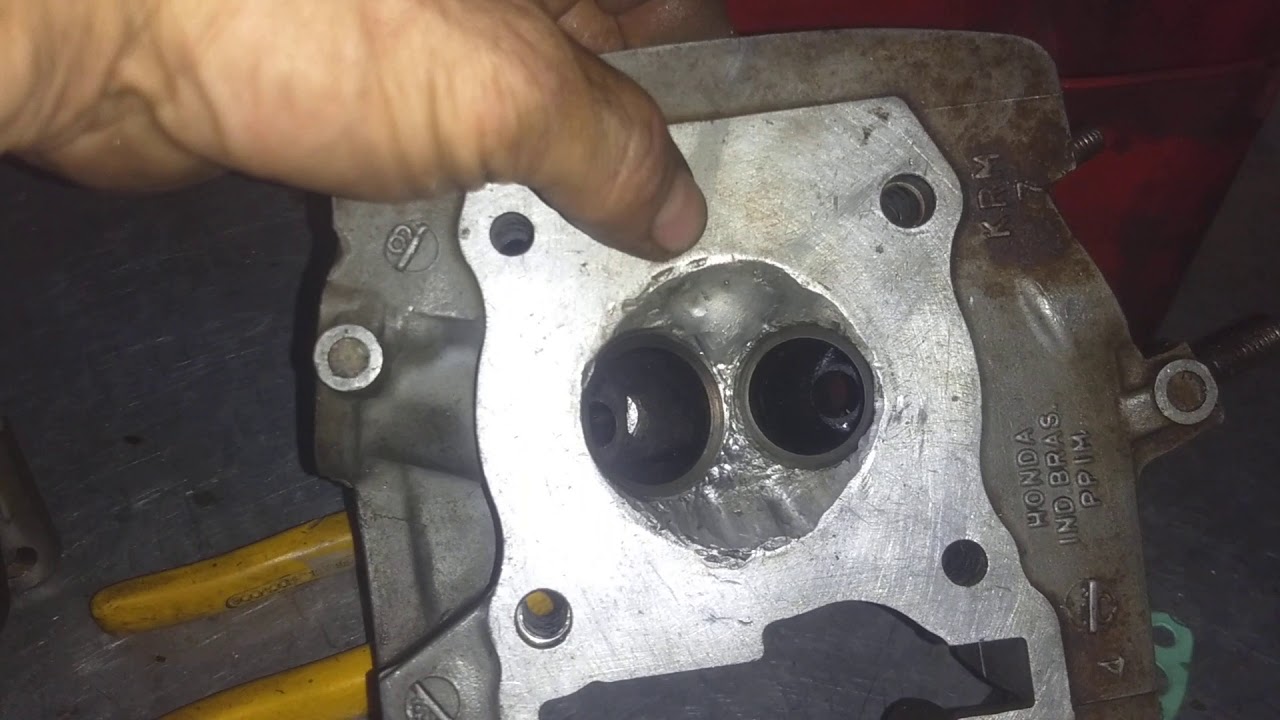 Modificando motor 125 OHC para parte de cima da 150!
