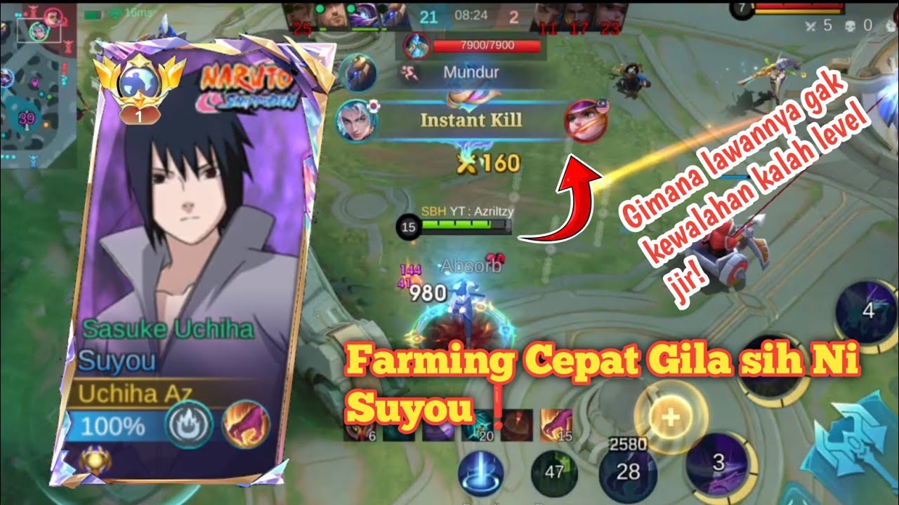 INI DIA CARA FARMING TERCEPAT SUYOU NYAINGI YSS MUSUH CEPAT KE END! | MLBB