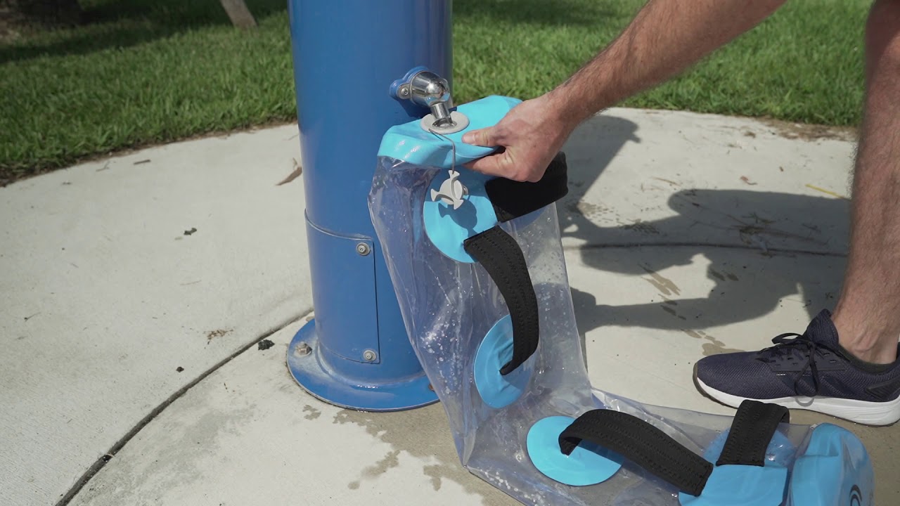 How to set up the Aquabag in 4 steps