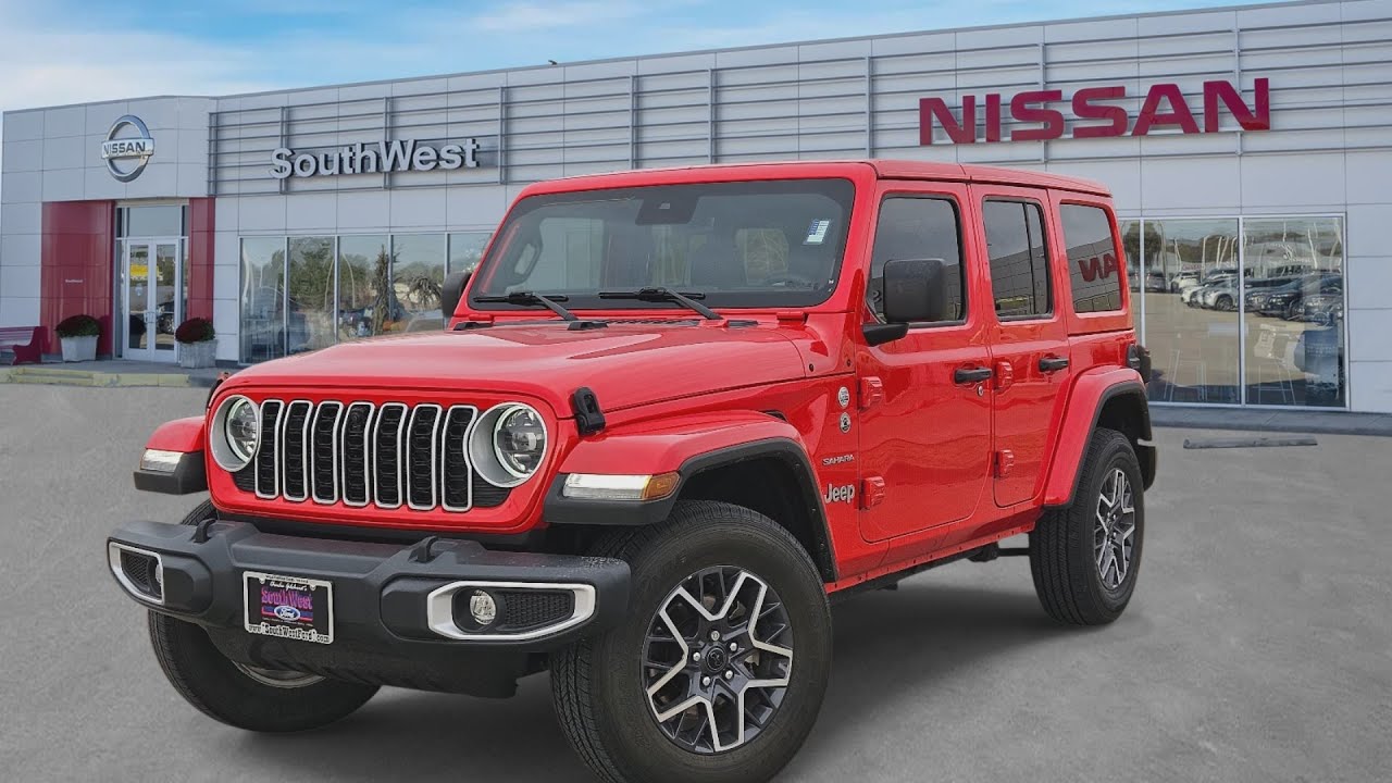 2024 Jeep Wrangler Sahara Weatherford, Fort Worth, Granbury, Arlington, Hudson Oaks