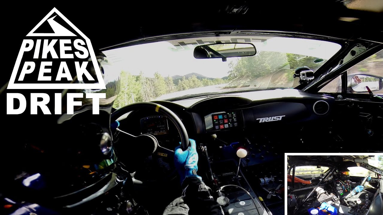 GoPro POV Cam - Ken Gushi Drifting Pikes Peak and Podiums