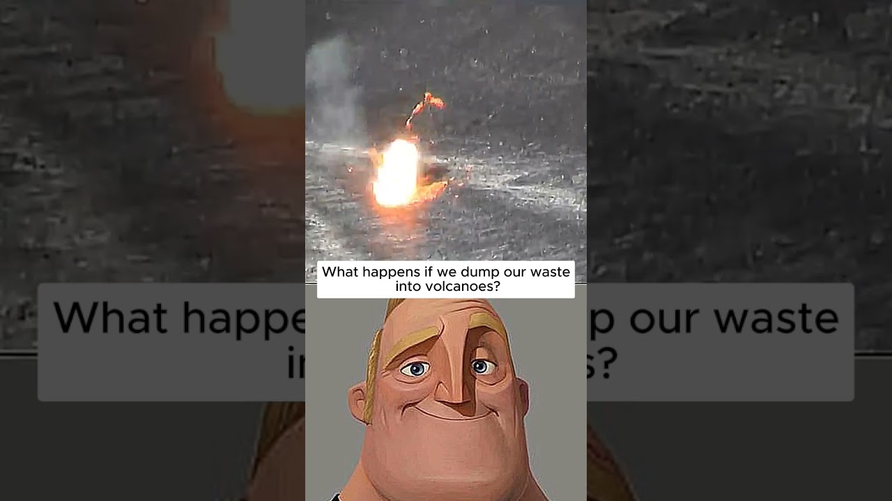 Why Don&rsquo;t We Dump Waste Into Volcanoes? 🌋😱