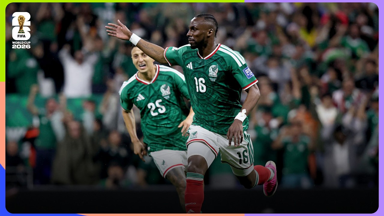 Juli&aacute;n Qui&ntilde;ones Goal | Mexico 2-0 Ecuador | FIFA World Cup 2026&trade;