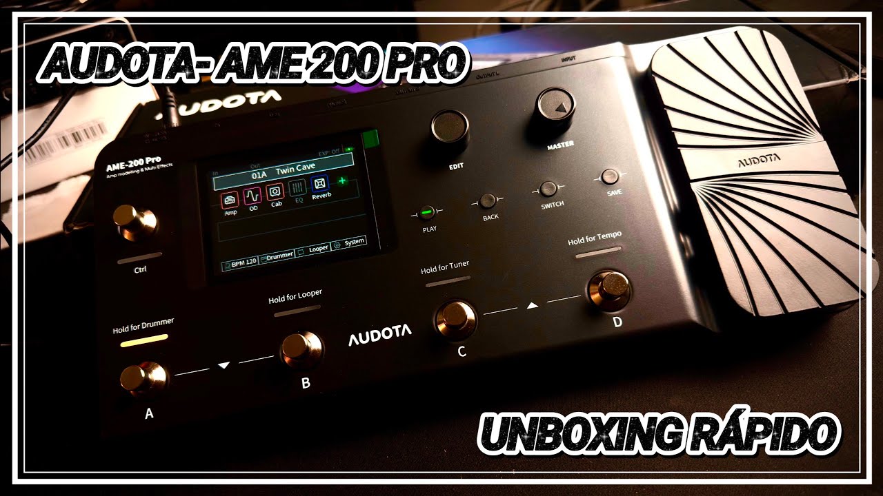 Audota AME 200 Pro - Unboxing Rápido