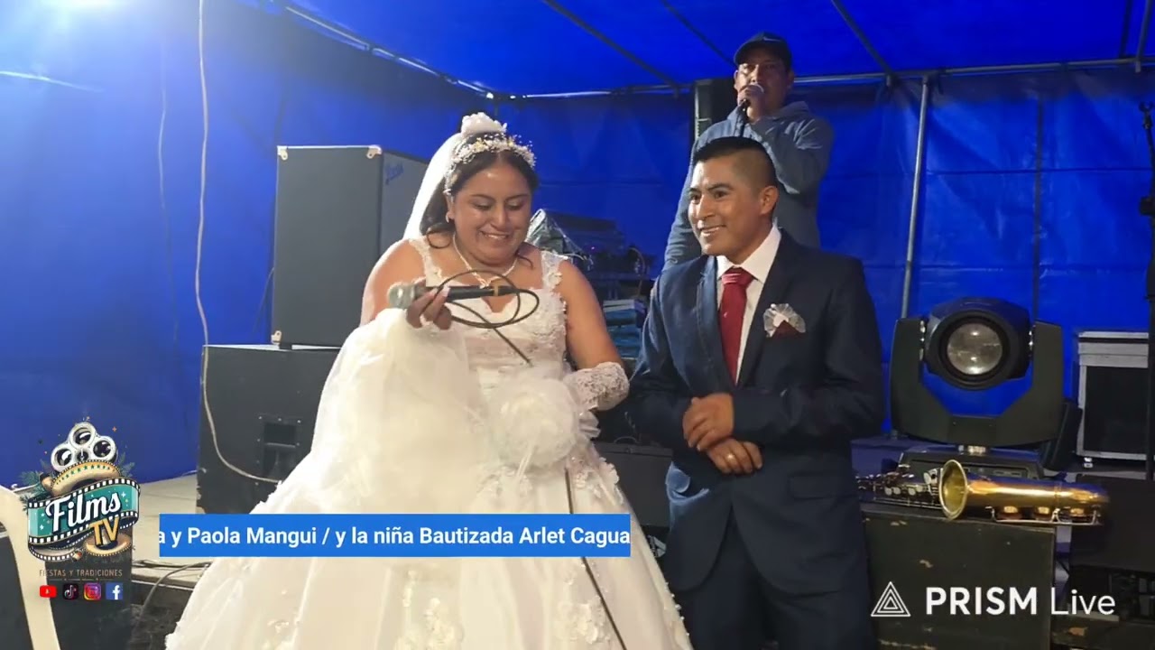 Festejando a los flamantes Novios Dario Caguana y Paola Mangui 25 de octubre del año 2025 