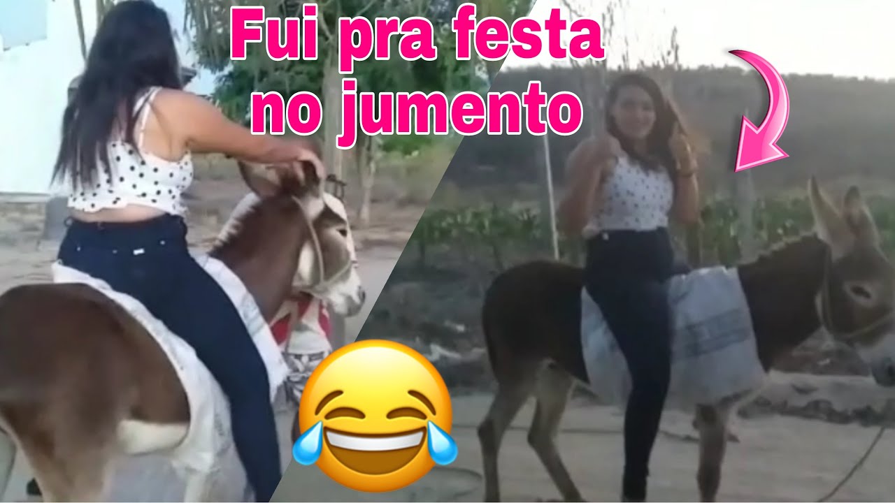 COMÉDIA | FUI PRA FESTA DE JUMENTO😂