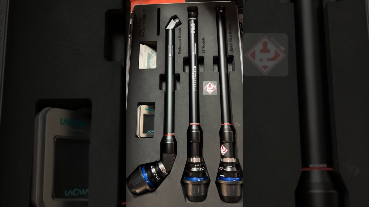 #UNBOXING de la semana #Laowa #Pro2be 24mm T8 2X Probe Lens Set  ya disponible