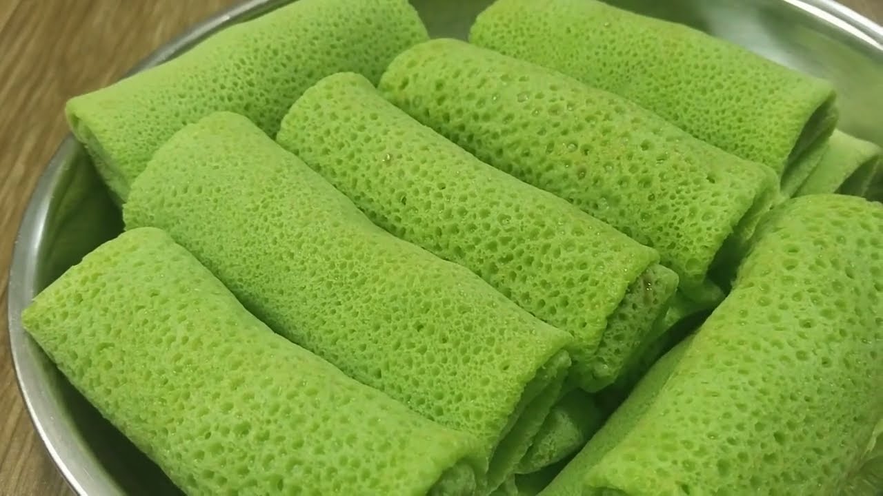 Kuih ketayap lembut berpori | Tips kulit ketayap tidak mudah koyak 