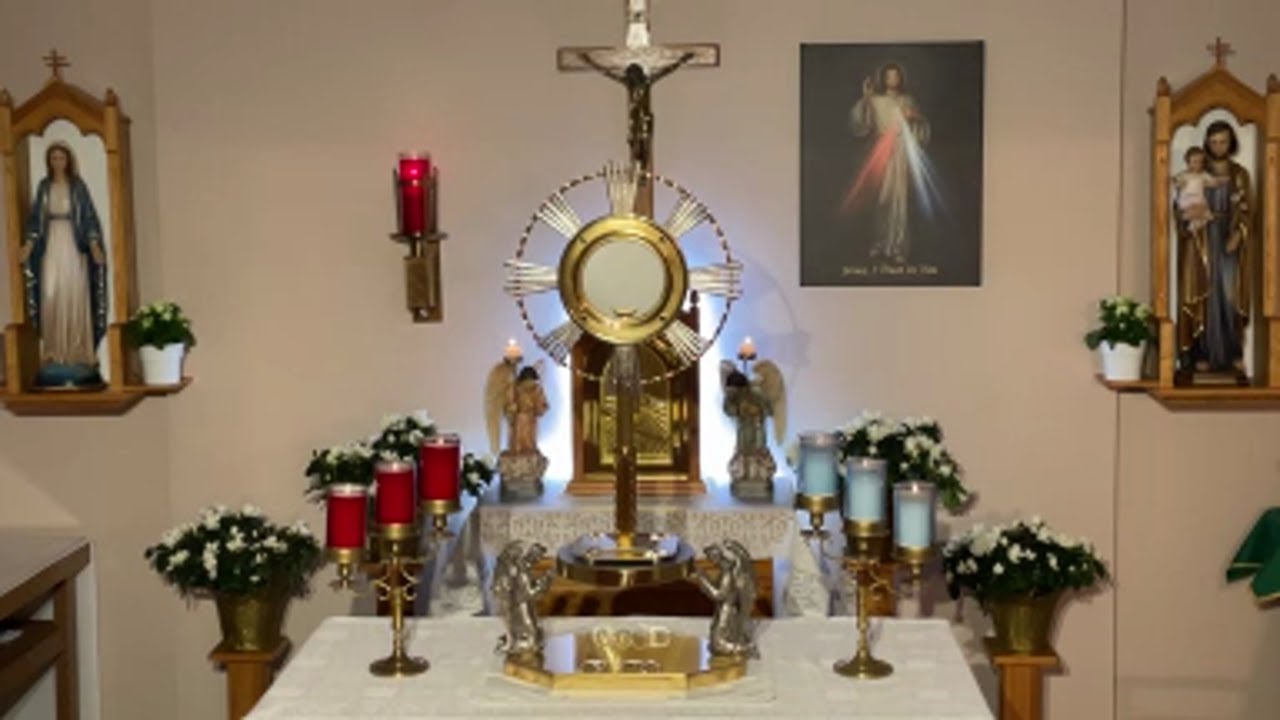 LIVE Eucharistic Adoration - Sisters of Divine Mercy