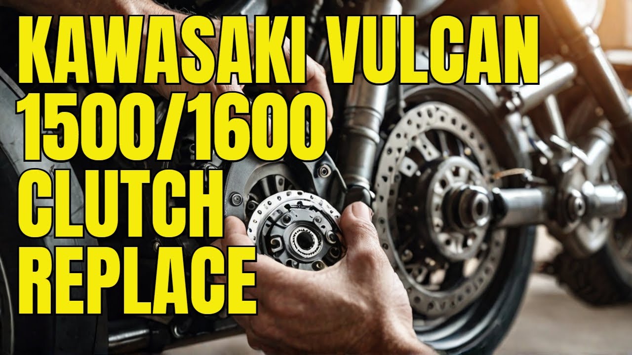 How To Replace The Clutch On Your Vulcan Classic 1500 Motorcycle
