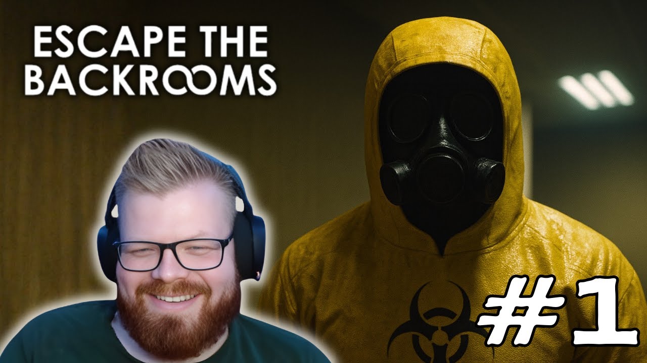 WE HEARD VOICES IN THE BACKROOMS! - Escape The Backrooms w/@TheBoiBusby| Part 1