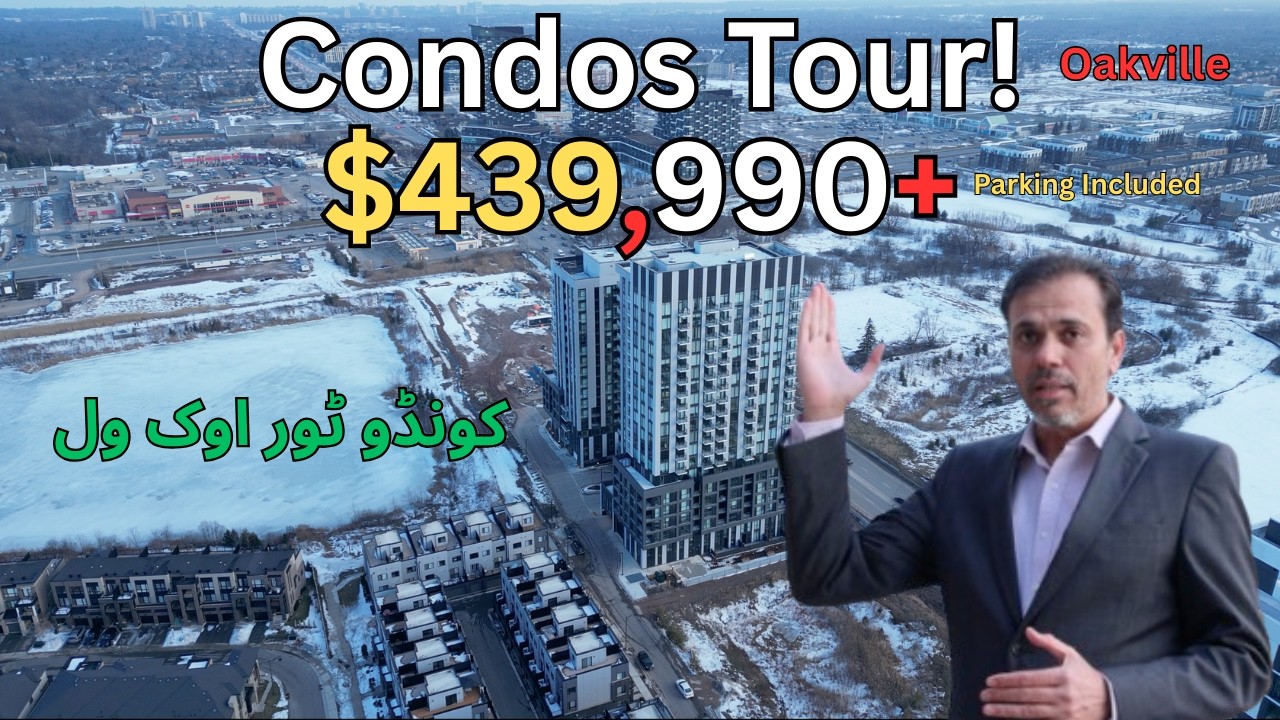 Oakville condos starting $439,990, parking included, buy now!