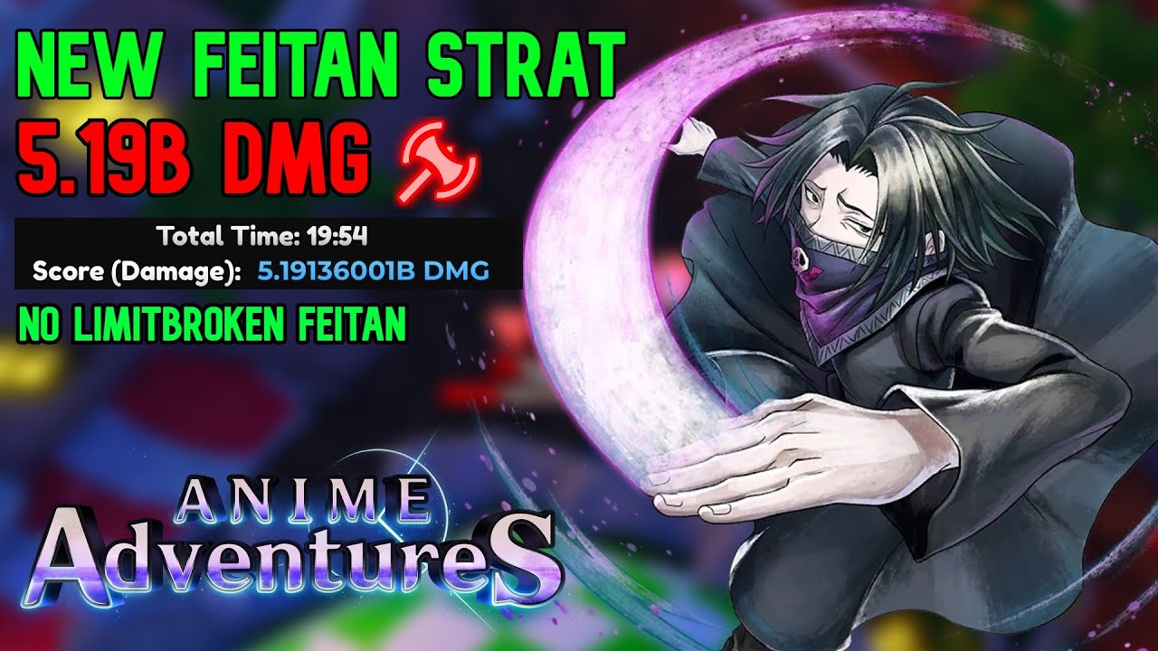(NO LB FEITAN) 5.19B DMG NEW STRATEGY TOURNAMENT 106 | Anime Adventures