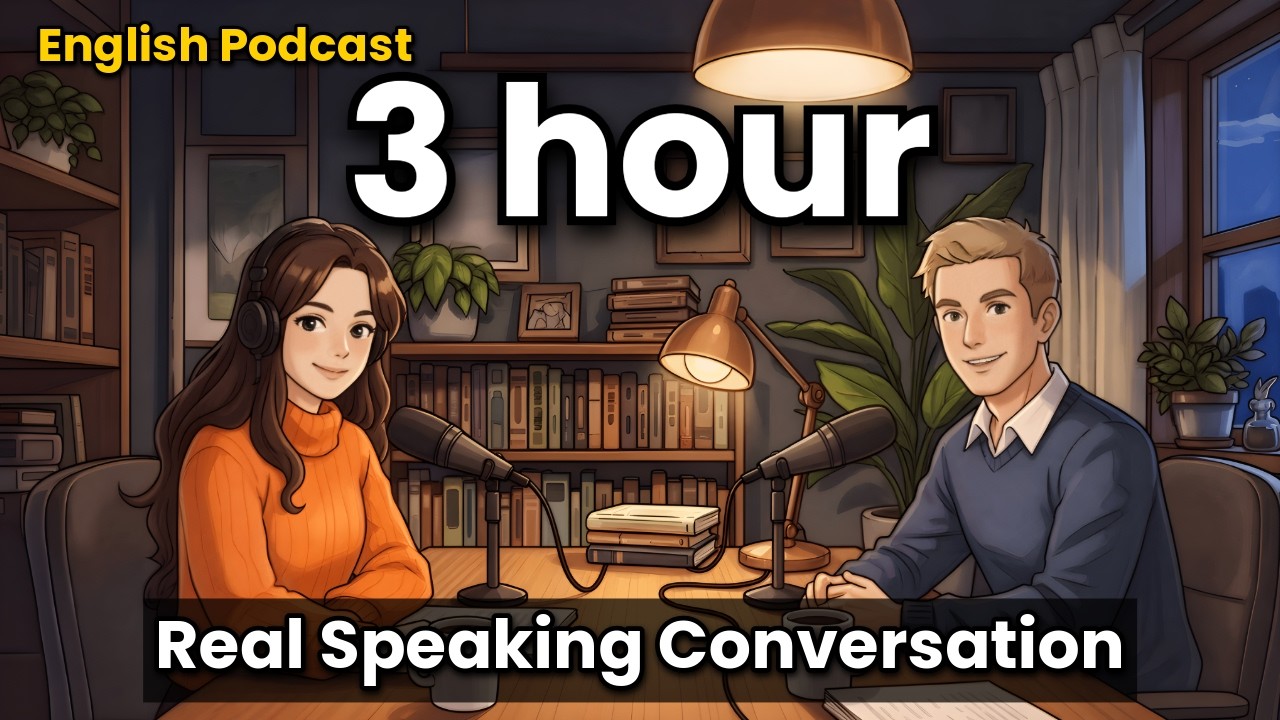 3 Hour English Podcast | Easy and Useful Topics for Beginners @TalkAnna