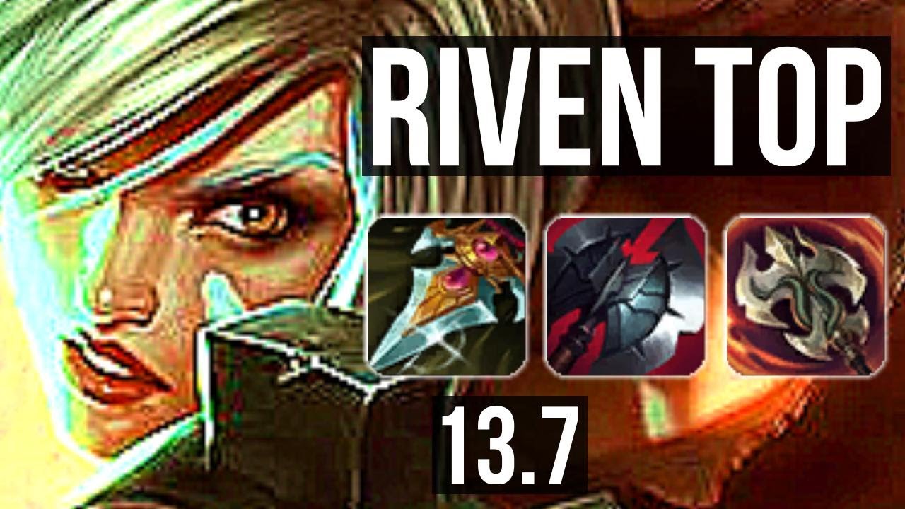 RIVEN vs ASHE (TOP) | 1.8M mastery, 11/2/8, 300+ games, Dominating | KR Master | 13.7