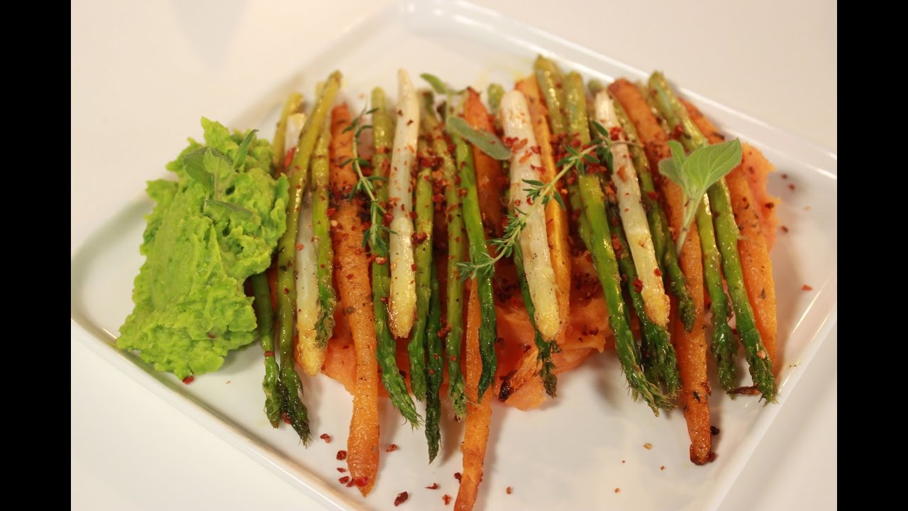 De Garde van Gert met Steffi Vertriest - Zoete aardappelpuree met asperges