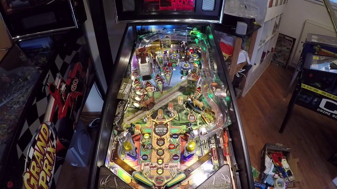 #47 Flipper Big Buck Hunter, Stern, Pinball, Automat