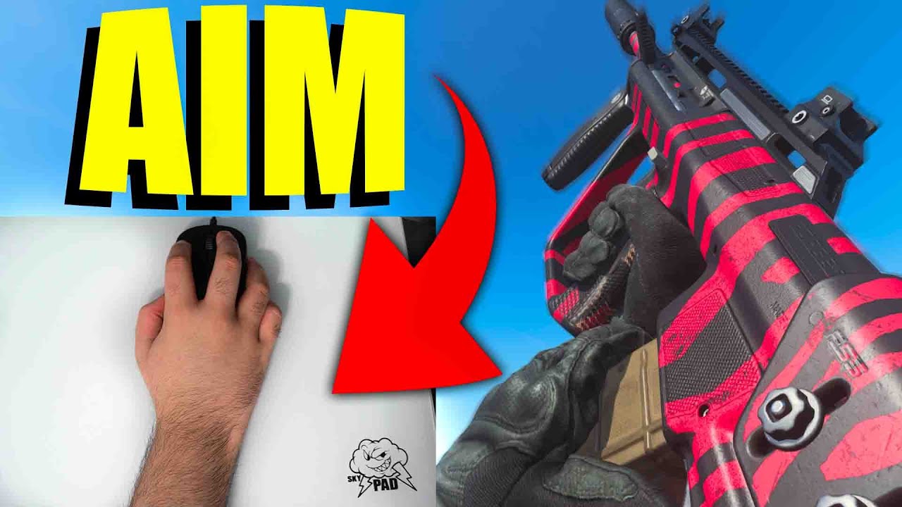 My Aim on this Glass Mousepad is INSANE (SkyPAD 2.0)