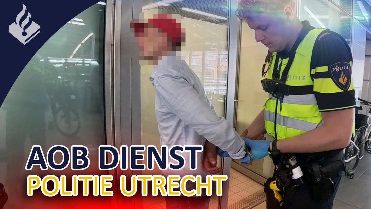Politie | Aanpak Overlast Binnenstad | Aanhouding gesignaleerde | Persoon met een mes