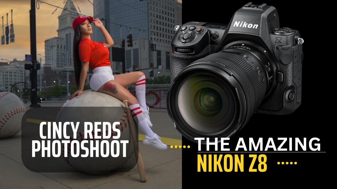 Cincinnati Reds Photoshoot | NIKON Z8 | NIKON Z 24-70MM 2.8