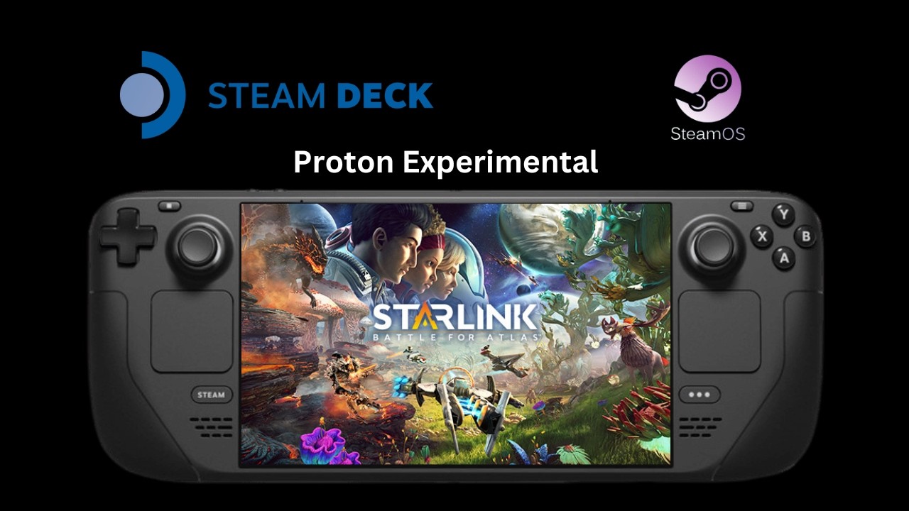 Starlink: Battle for Atlas — геймплей на Steam Deck и настройка Ubisoft Connect.