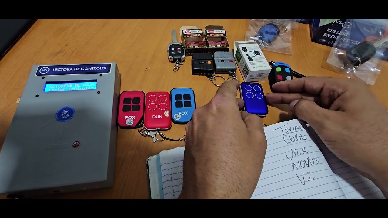PARTE I : CONTROL DUN Vs. CONTROL FORMATO CHINO ( CLONACIÓN CODIPLUG)