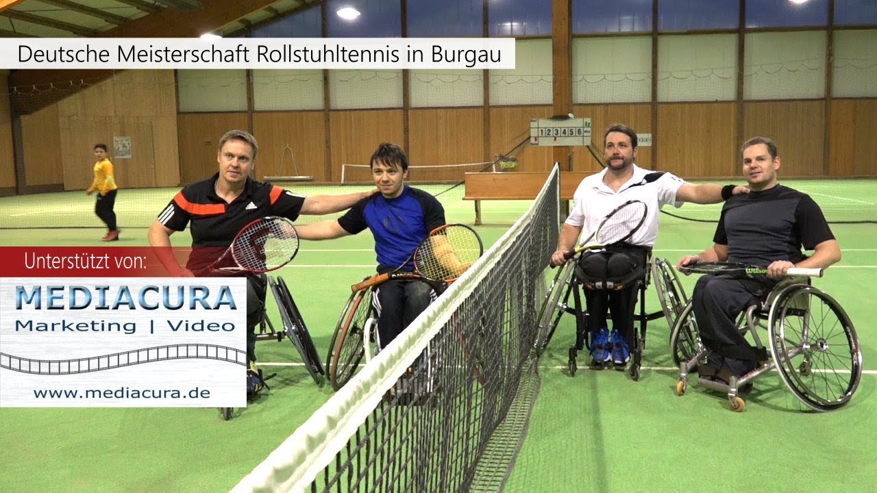 Sport im Landkreis Günzburg - deutsche Meisterschaft Rollstuhltennis 2015 in Burgau