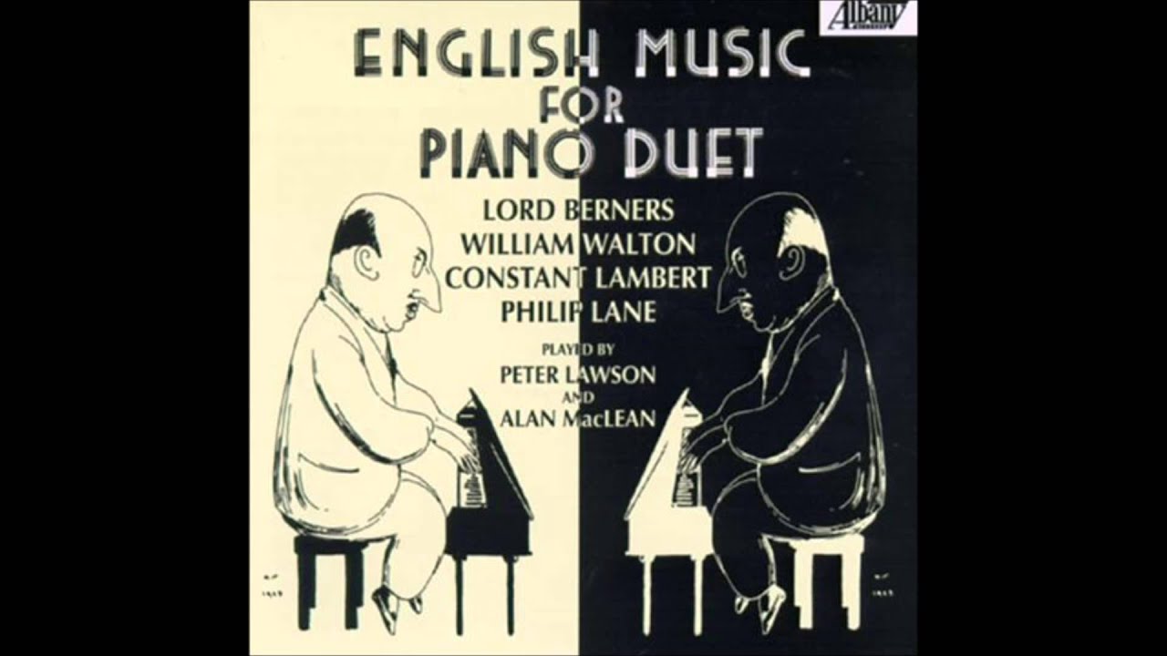 Valse Brillante from Valses Bourgeoises - Lord Berners: played by Peter Lawson and Alan MacLean
