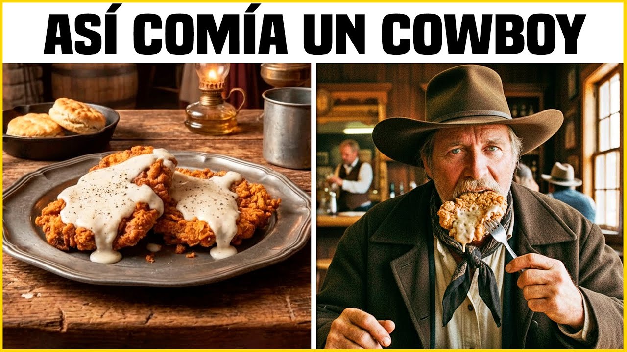 Esto COMÍAN Los VAQUEROS En Los SALOONS Del Oeste