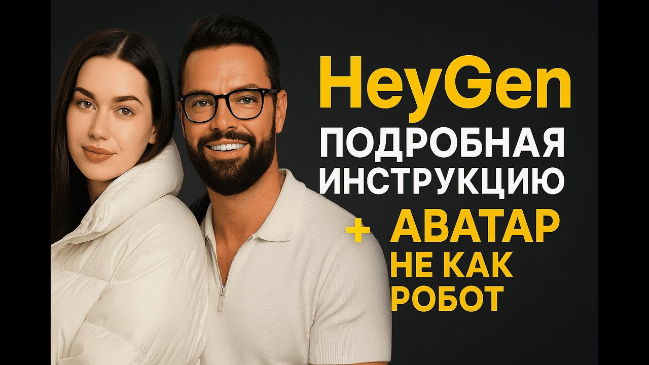 HeyGen подробная инструкция + аватар не как робот