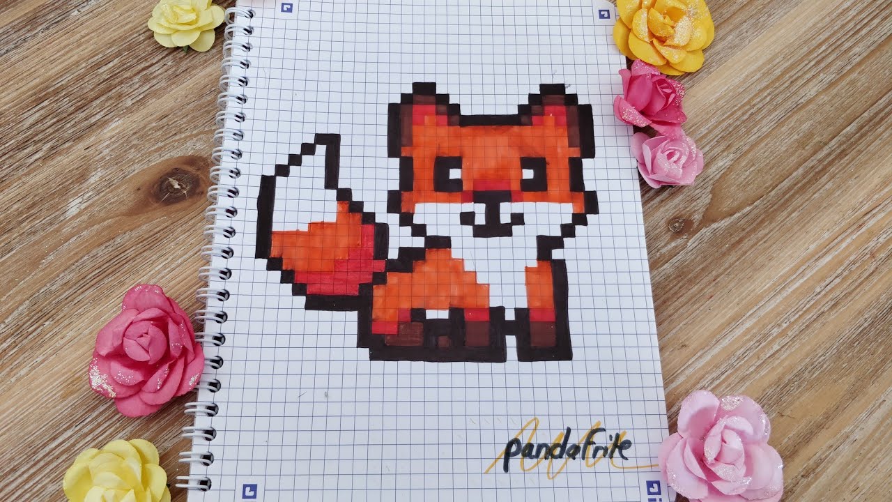 Pixel art RENARD (avec une SURPRISE...)