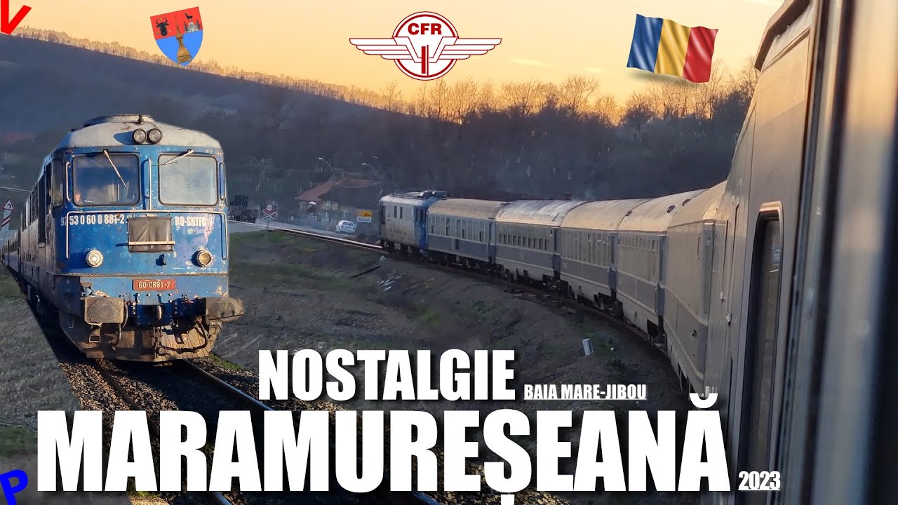 Baia Mare-Jibou IRN 1642 | Calatorie cu trenul ca in copilarie (2023)