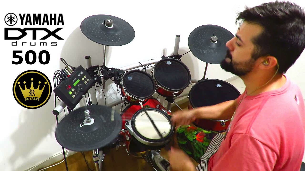 DTX500 Kit Samples e Royalty Edrums'