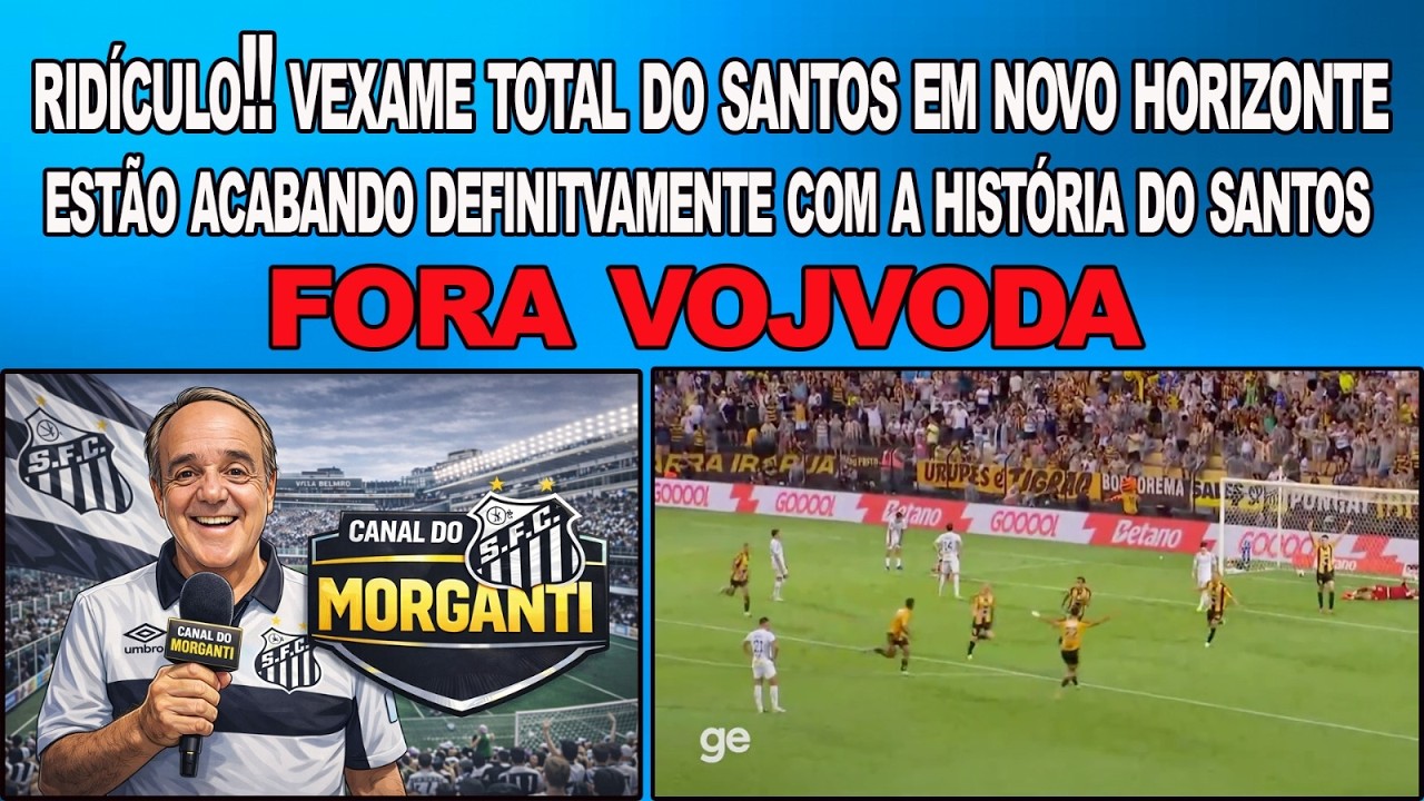 RIDICULO!! ESTÃO ACABANDO COM A HISTORIA DO SANTOS
