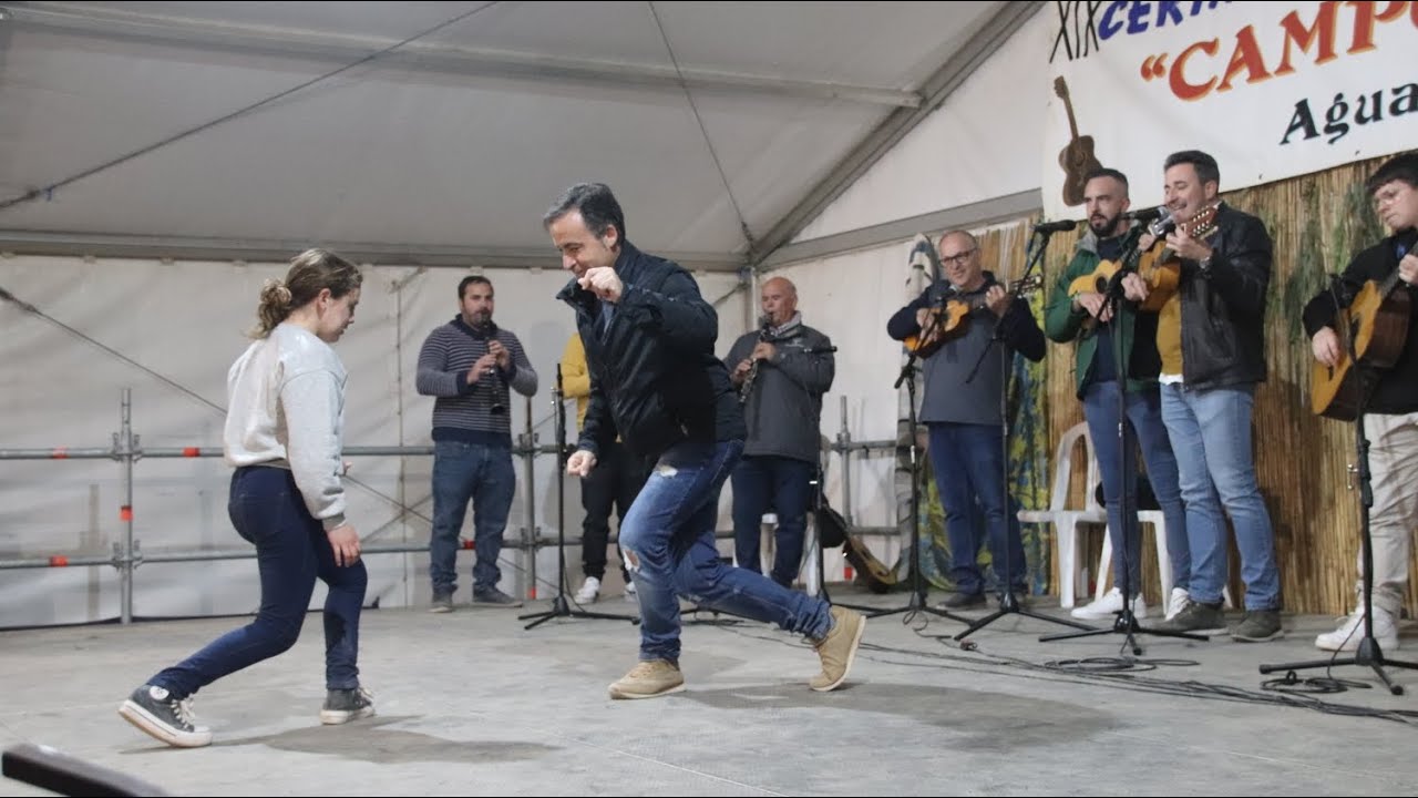 LA CUADRILLA DE ALEDO - MALAGUEÑA (Certamen Cuadrillas del Campo de Lorca). Agüaderas. 03/12/2023.