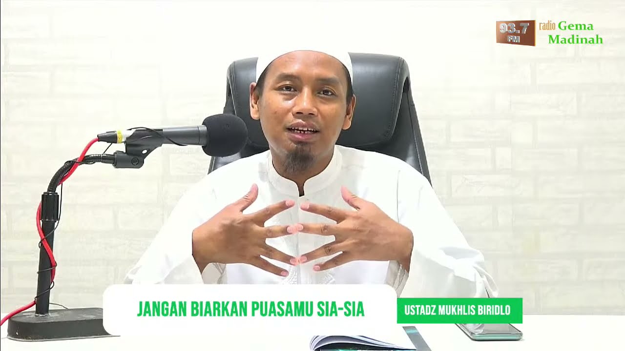 🔴 [LIVE] BEDAH BUKU RAMADHAN #6 - Ustadz Mukhlis Biridlo Hafizhahullah