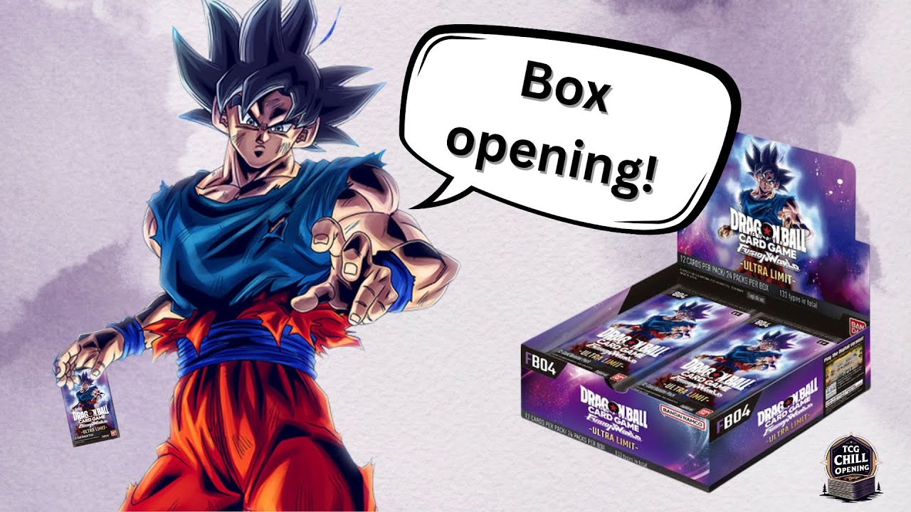 Dragon Ball Super - Fusion World - FB04 Ultra Limit - Booster Box Opening - First Box