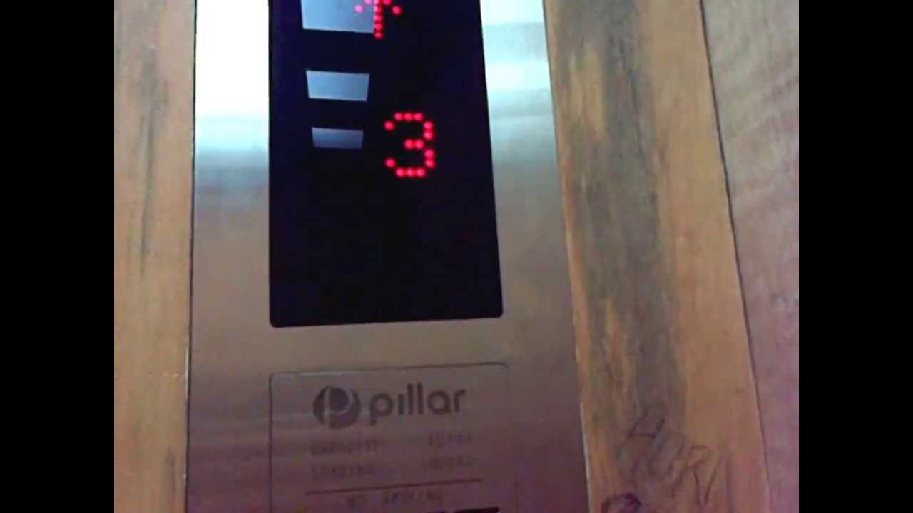 Green Central City, Jakarta: Pillar Traction Service Elevators
